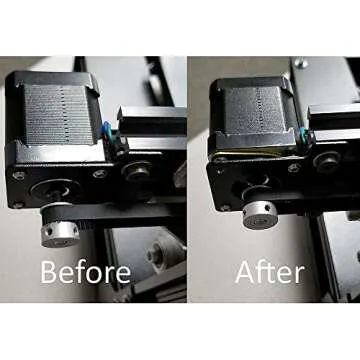 CCTREE NEMA 17 Stepper Steel and Rubber Vibration Dampers with M3 Screw Upgrade for Creality Ender 3 Ender 3 pro CR-10 CR-10S 3D Printer,CNC (Pack of 3)