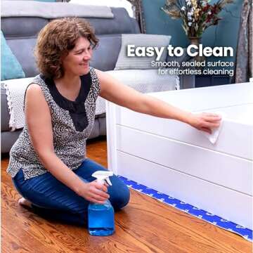 PUPez Whelping Box - Whelping Box for Dogs - 48"x48"x18" - Whelping Bed, Whelping Pen for Puppies, Whelping Box for Large Breed Dogs, Dog Whelping Box, Dog Birthing Box