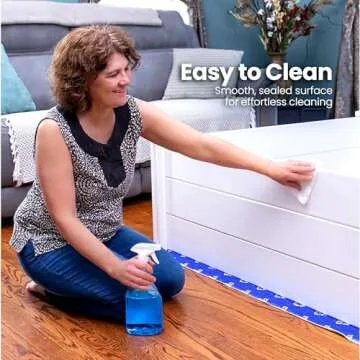 PUPez Whelping Box - Whelping Box for Dogs - 48"x48"x18" - Whelping Bed, Whelping Pen for Puppies, Whelping Box for Large Breed Dogs, Dog Whelping Box, Dog Birthing Box