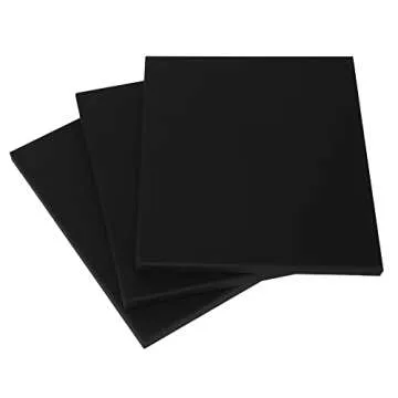 Zingarts Black Canvas 16x20 - Perfect for Painting