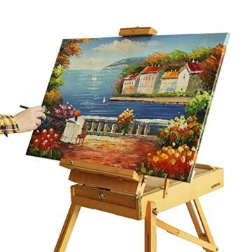 Zingarts Black Canvas 16x20 - Perfect for Painting