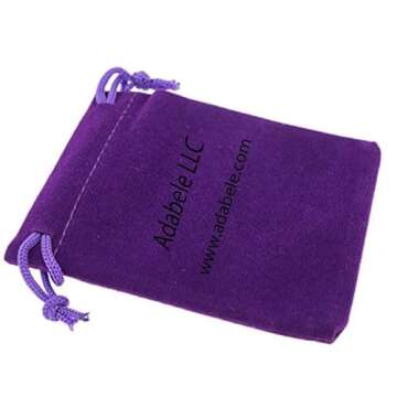 Adabele Real Natural Green Jade Gemstone Beaded Bracelet 7 Inch Stretch Bracelet Chakra Healing Crystal Stone Jewelry Energy Quartz Rock GB6-A54