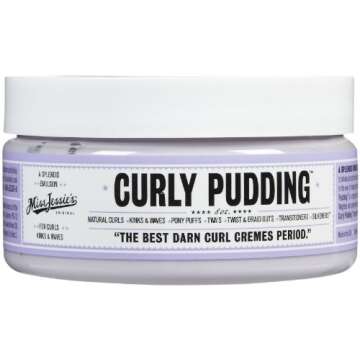 Miss Jessie's OETUIOW Curly Pudding -8Oz,Lavender