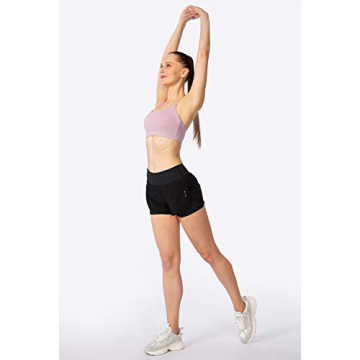 Comfortable Women's 2 in 1 Running Shorts with Pockets