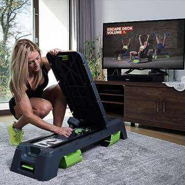 Escape Fitness Multi Purpose Fitness Station Deck for Home Gym