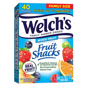 Welch's Mixed Fruit Snacks Pack, Healthy & Tasty Treats