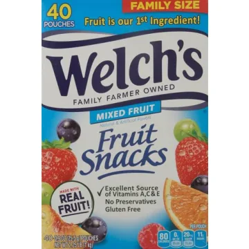 Welch's Mixed Fruit Snacks Pack, Healthy & Tasty Treats