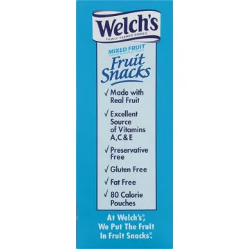 Welch's Mixed Fruit Snacks Pack, Healthy & Tasty Treats
