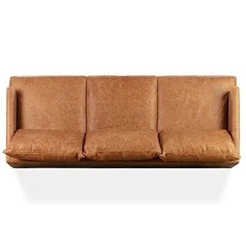POLY & BARK Girona 88-Inch Leather Couch – Full Grain