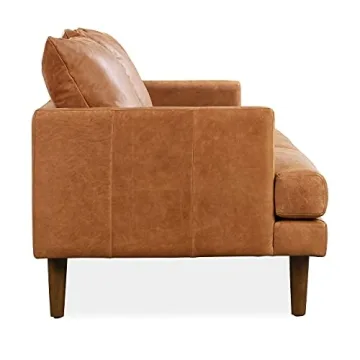 POLY & BARK Girona 88-Inch Leather Couch – Full Grain