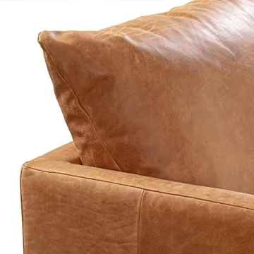 POLY & BARK Girona 88-Inch Leather Couch – Full Grain
