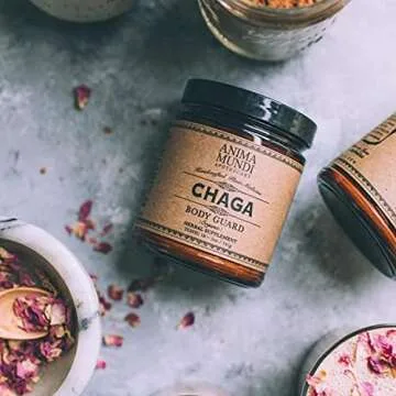 Anima Mundi Chaga Mushroom Powder - Organic Chaga Mushroom Powder - Immune System Support Supplement with Organic Chaga Extract Powder - Great for Tea, Coffee and More - Anima Mundi Supplements (5oz)