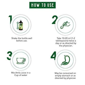 Dabur Amla Juice - Rich Sources of Vitamin C - 100% Ayurvedic Health Juice - 1Ltr