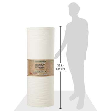 Premium Warm and Natural Cotton Batting for Quilters