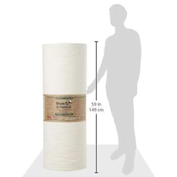 Premium Warm and Natural Cotton Batting for Quilters