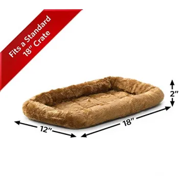 MidWest Homes Cinnamon Pet Bed for Cats & Small Dogs