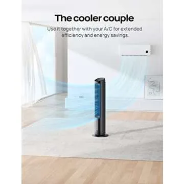 Dreo 40" Evaporative Cooling Fan with Remote Control