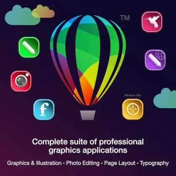 CorelDRAW Graphics Suite | 1 Month Subscription | Graphic Design Software for Professionals | Vector Illustration, Layout, and Image Editing [ PC/Mac Download]