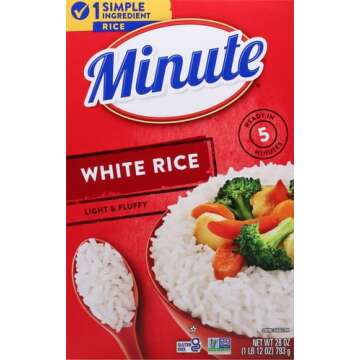 Minute White Rice: Instant & Delicious White Rice for Quick Meals