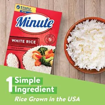 Minute White Rice - Quick and Easy Instant Rice Meal