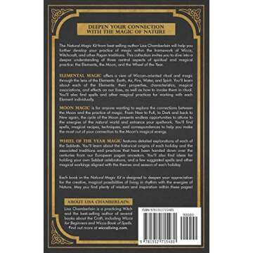 Wicca Natural Magic Kit: The Sun, The Moon, and The Elements: Elemental Magic, Moon Magic, and Wheel...