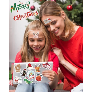 300 PCS Christmas Stickers for Kids - Holiday Party Favors and Crafts