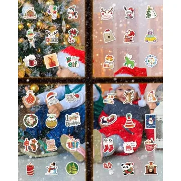 300 PCS Christmas Stickers for Kids and Adults - Fun Holiday Decor