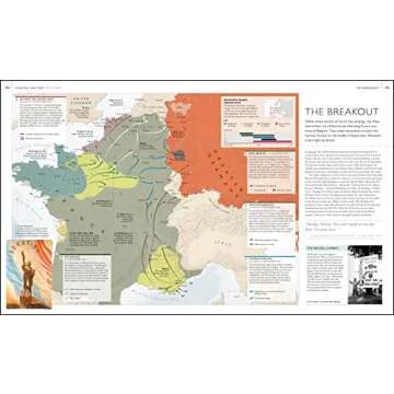 World War II Map by Map (DK History Map by Map)
