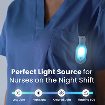 ClipGlow Nursing Night Light - Rechargeable & Portable
