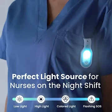 ClipGlow Nursing Night Light - Rechargeable & Portable