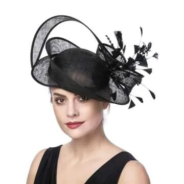 Elegant SAFERIN Fascinators Hat for Tea Parties & Events