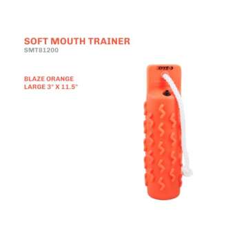 DT Systems 3 by 12-Inch SMT Soft-Mouth Trainer Dummy, Blaze Orange