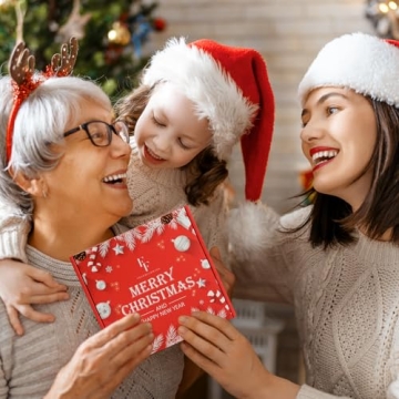 Christmas Candles Set - Festive 4 Pack Scented Candles