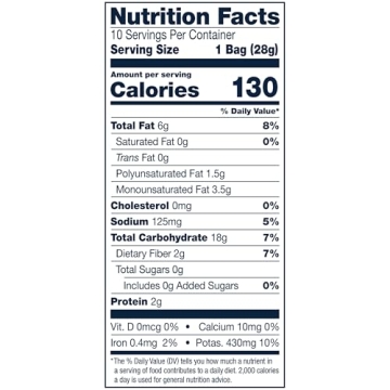 Cape Cod Potato Chips, Less Fat Original Kettle Chips - Snack Size, 10 Count Bags