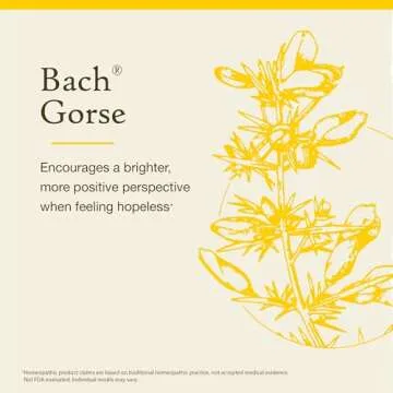 Bach Original Flower Remedies, Gorse - Have Hope - Natural Homeopathic Flower Essence for Emotional Balance - Vegan, Gluten Free, Sugar Free - 20mL Dropper