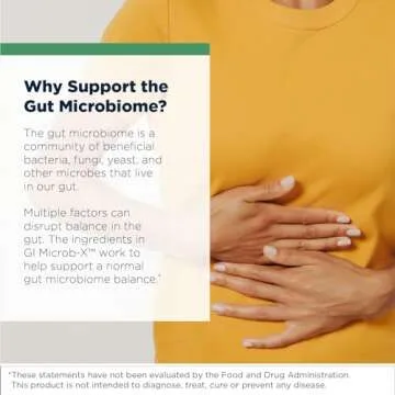 Designs for Health GI Microb-X - Botanical Gut Support, Cleanse + Detox Supplement with Tribulus, Berberine + Barberry Extract - Vegetarian + Non-GMO (60 Capsules)