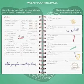 PLANBERRY Weekly Planner for Life Organization and Budgeting
