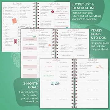 PLANBERRY Weekly Planner for Life Organization and Budgeting