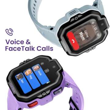 TickTalk5 LTE Kids Smart Watch with GPS Tracker, Phone Watch, Advanced Parental Controls, Video & Vo...