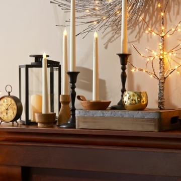 Elegant Flameless Candle Set with Remote & Timer