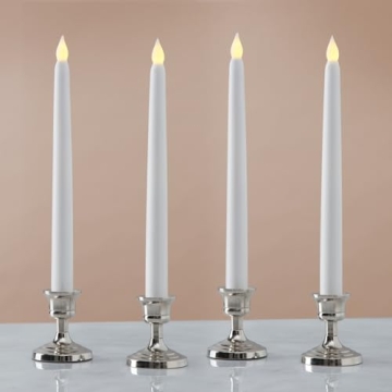 Elegant Flameless Candle Set with Remote & Timer