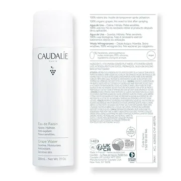 Caudalie Grape Water Facial Mist - Organic Hydrating Spray