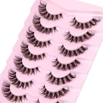 Natural Look False Lashes Pack for Stunning Eyes