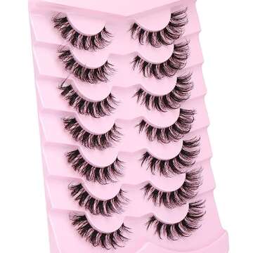 Natural Look False Lashes Pack for Stunning Eyes