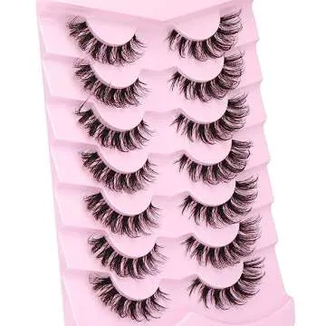 Natural Look False Lashes Pack for Stunning Eyes