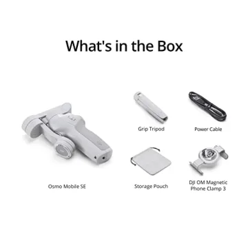 DJI Osmo Mobile SE Gimbal for iPhone and Android Phones