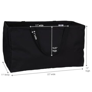 Household Essentials Krush Canvas Utility Tote - Versatile & Stylish