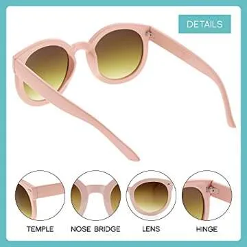 Stylish zeroUV Oversized Sunglasses with UV Protection for Women