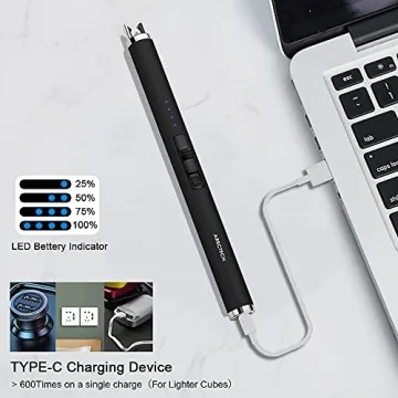 ARECTECH Rechargeable Electric Arc Plasma Lighter for All