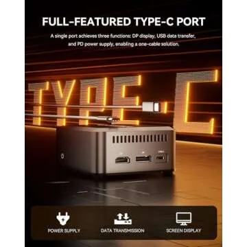 AOOSTAR Intel Twin Lake N150(Upgraded N100) Mini PC, Mini Desktop Computer with LPDDR5 12GB RAM 512GB M.2 2242 SSD, Mini Computers 4K Triple Display/Dual 2.5G LAN/WiFi5/BT5 for Office/Business